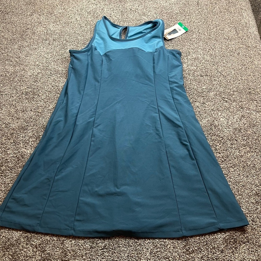 MONDETTA Tennis dress Womens XL golf work Performance sports Active Bra Pockets